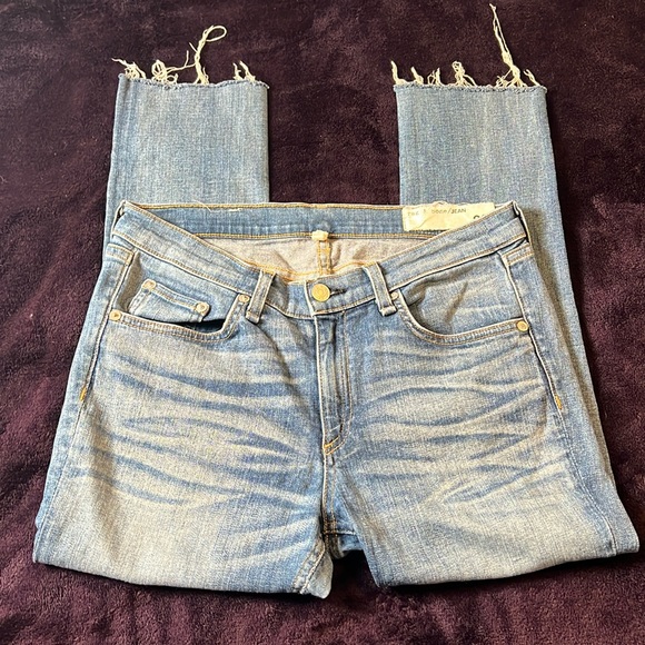 rag & bone Denim - RAG & BONE Ankle Skinny Jeans